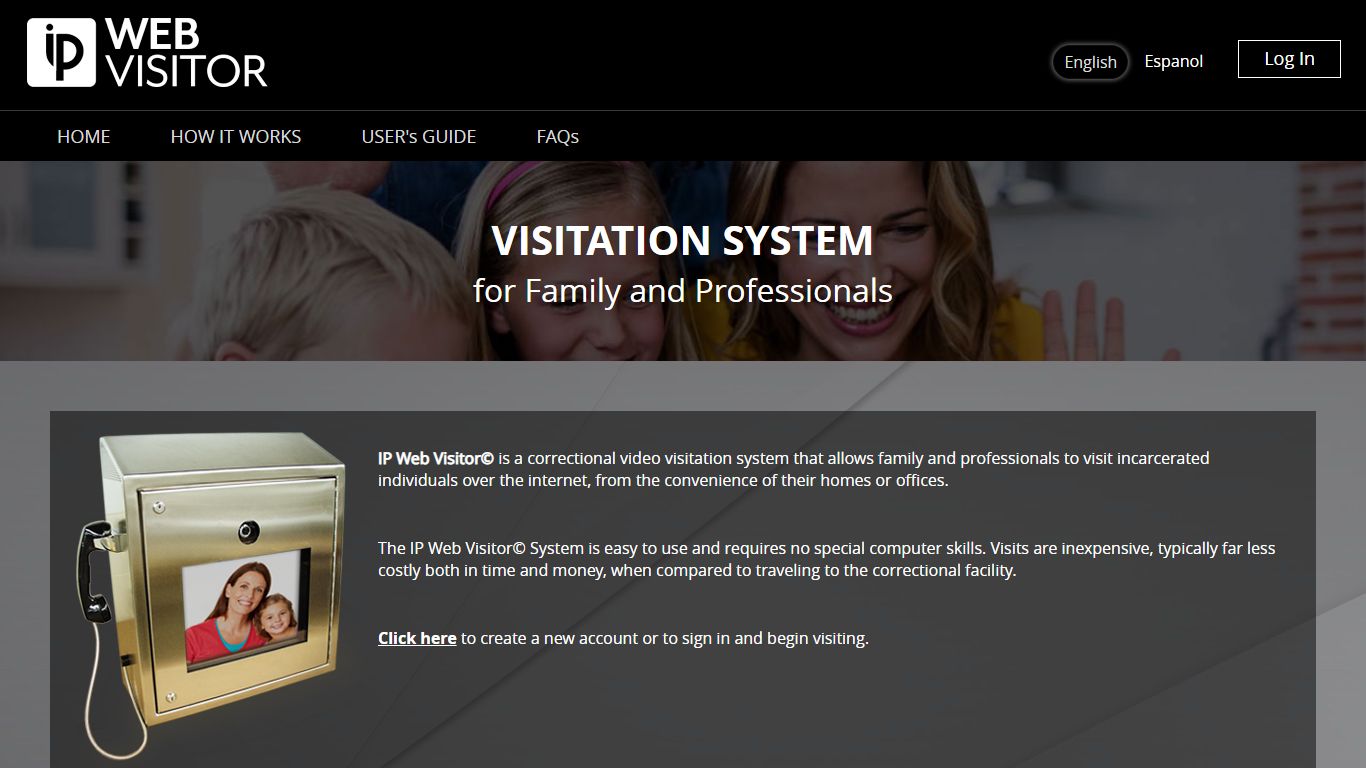 IPWEBVISITOR.COM - Visitation System